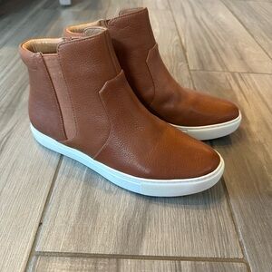Kenneth Cole Gentle Souls Brown leather shoes 7